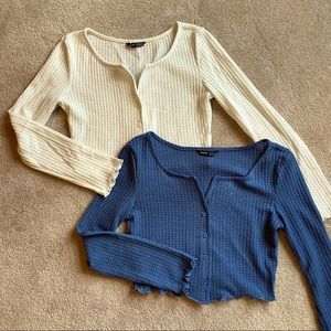 Waffle Knit Long sleeve (2)